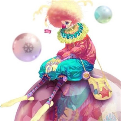 边哭边笑小丑系列微信伤感头像下载