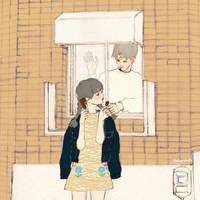 唯美温馨卡通风格微信情侣头像下载