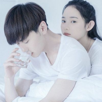 意境唯美风格微信情侣头像下载