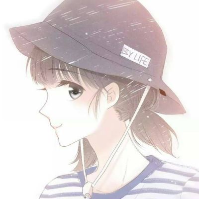 可爱卡通风格微信一男一女情侣头像下载