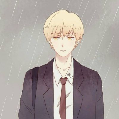 可爱卡通风格微信一男一女情侣头像下载