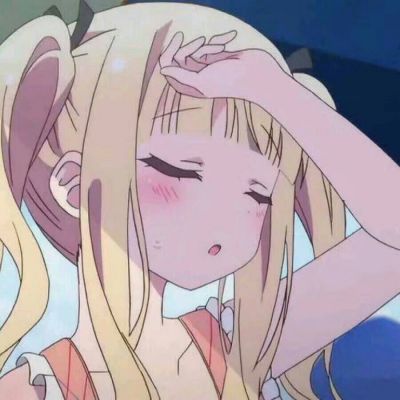 萌萌哒的卡通动漫女生微信头像下载