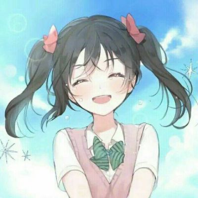 萌萌哒的卡通动漫女生微信头像下载