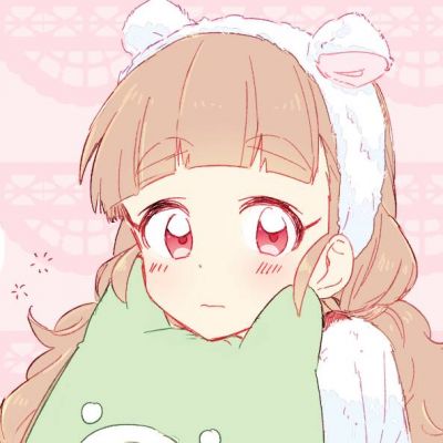 萌萌哒的卡通动漫女生微信头像下载