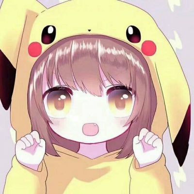 萌萌哒的卡通动漫女生微信头像下载