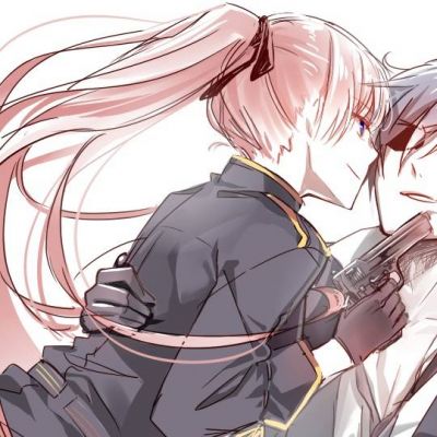 甜美暖心微信二次元情侣头像下载