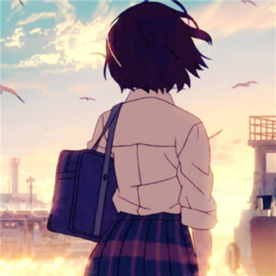 唯美动人二次元卡通微信情侣头像下载