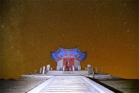 唯美梦幻夜晚星空系列微信图片下载