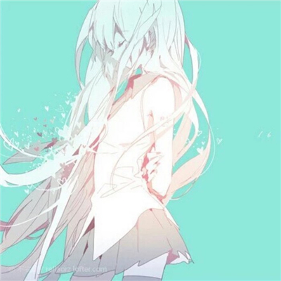 唯美动人二次元卡通微信情侣头像下载