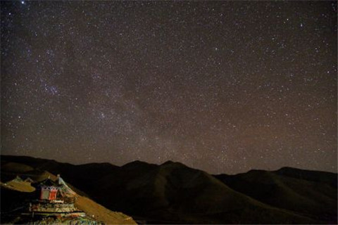 唯美梦幻夜晚星空系列微信图片下载