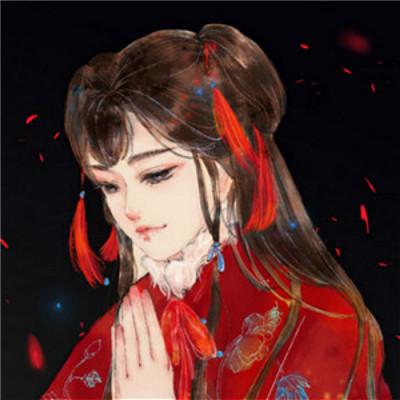 唯美浪漫微信卡通古风情侣头像下载