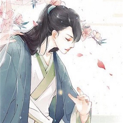 唯美浪漫微信卡通古风情侣头像下载