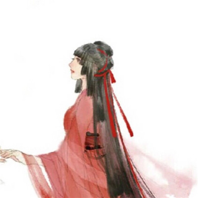 唯美浪漫微信卡通古风情侣头像下载