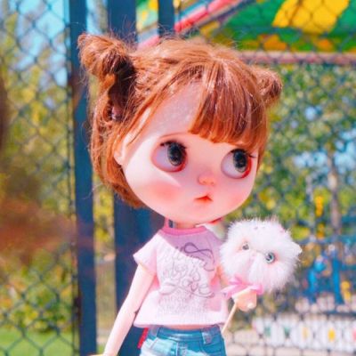 可爱萌萌哒的微信卡通女孩头像下载