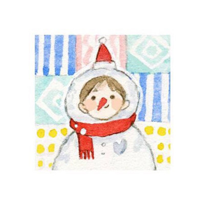 可爱激萌圣诞卡通女生系列微信头像下载