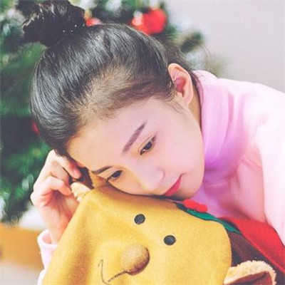 可爱小清新圣诞节主题微信女生头像合集下载