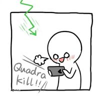 甜美可人微信手绘小人情侣头像下载