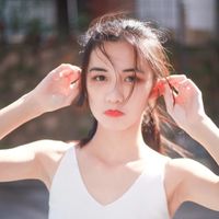 清纯可人微信日系风格女生头像下载