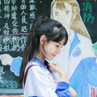 清纯可人微信日系风格女生头像下载