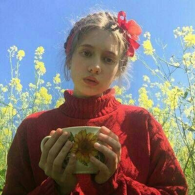唯美小清新风格微信欧美女生头像下载