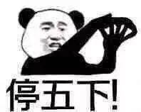 微信恶搞麻烦停一下熊猫头系列表情包下载
