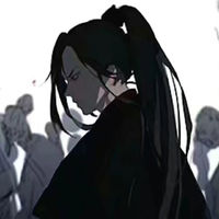 暗黑病态风格微信二次元男生头像下载