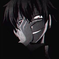 暗黑病态风格微信二次元男生头像下载