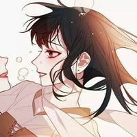 粉色萌系微信二次元卡通情侣头像下载