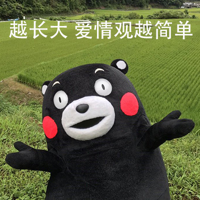 仙女熊本熊的爱情观系列微信表情包下载