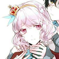 粉色萌系微信二次元卡通情侣头像下载