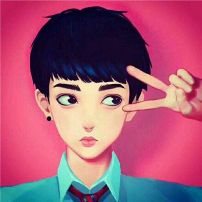 甜美可人微信一男一女卡通情侣头像合集下载