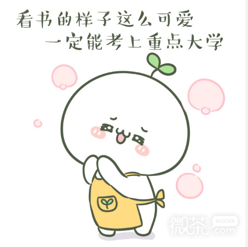 可爱萌萌哒的养娃青年团子微信表情包下载