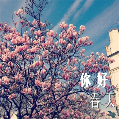 2018微信最新你好春天系列微信朋友圈配图下载