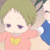 可爱俏皮的微信卡通萌娃系列情侣头像合集下载