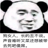 2018微信聊天怼人系列熊猫头表情包合集下载