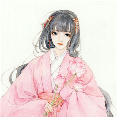 2018唯美古风动漫女生头像合集下载