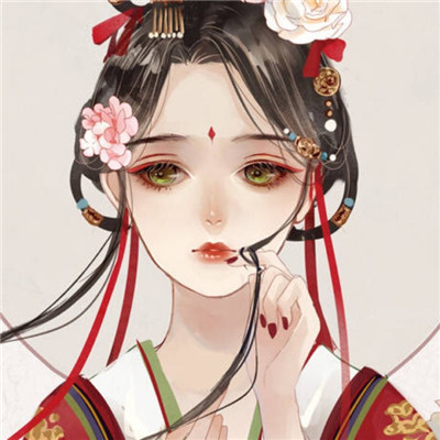 2018唯美古风动漫女生头像合集下载
