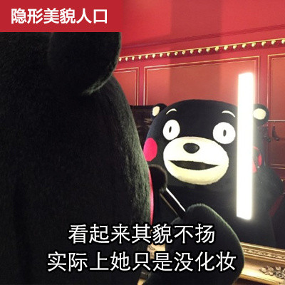 可爱搞笑微信人口分类熊本熊表情包合集下载