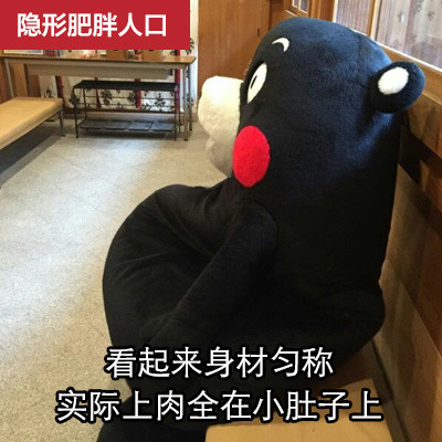 可爱搞笑微信人口分类熊本熊表情包合集下载