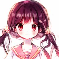 可爱粉色系微信二次元软妹子头像合集下载