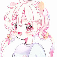 可爱粉色系微信二次元软妹子头像合集下载