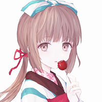 可爱粉色系微信二次元软妹子头像合集下载