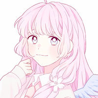 可爱粉色系微信二次元软妹子头像合集下载