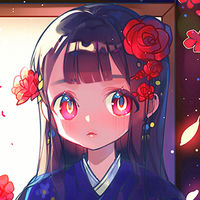 可爱粉色系微信二次元软妹子头像合集下载