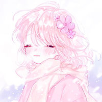 可爱粉色系微信二次元软妹子头像合集下载