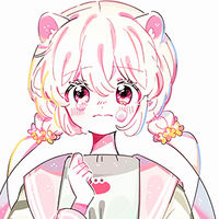 可爱粉色系微信二次元软妹子头像合集下载