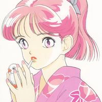 帅气高冷女神范微信卡通二次元女生头像下载