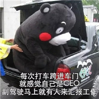 可爱萌萌哒的戏精熊本熊表情包合集下载