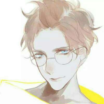 2018微信最新帅气禁欲卡通二次元男神头像合集下载