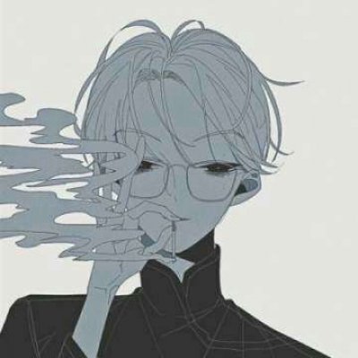 2018微信最新帅气禁欲卡通二次元男神头像合集下载